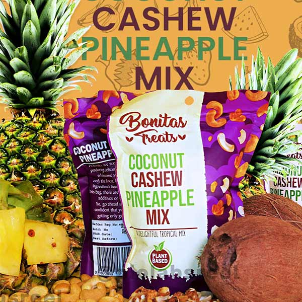 Cashew Pineapple Mix product Ad Shoot